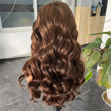 Pre plucked 5x5HD Undetectable Swiss Lace Closure Human Hair Wigs