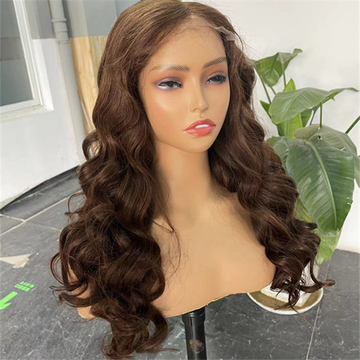 Pre plucked 5x5HD Undetectable Swiss Lace Closure Human Hair Wigs
